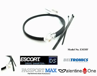 1 > Escort Radar Detectors Mirror Wire With Fuse X70 80 9500iX Max V1Uniden • $9